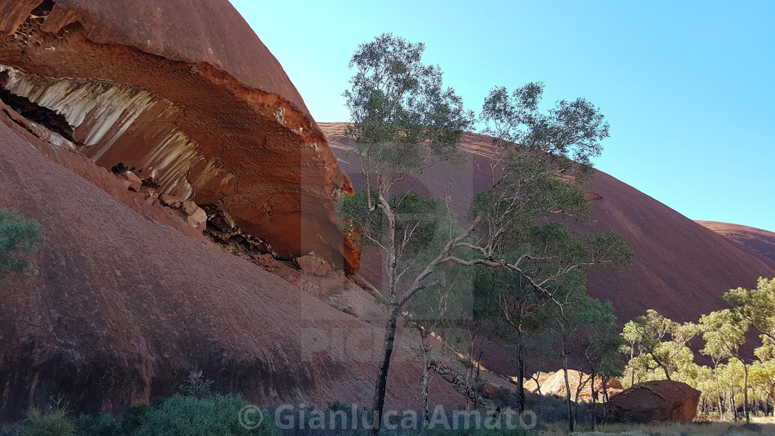 "Australia - Fenditura di Uluru" stock image