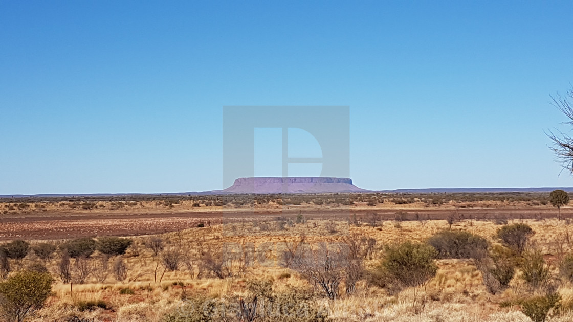 "Australia - Panorama di Ayers Rock" stock image