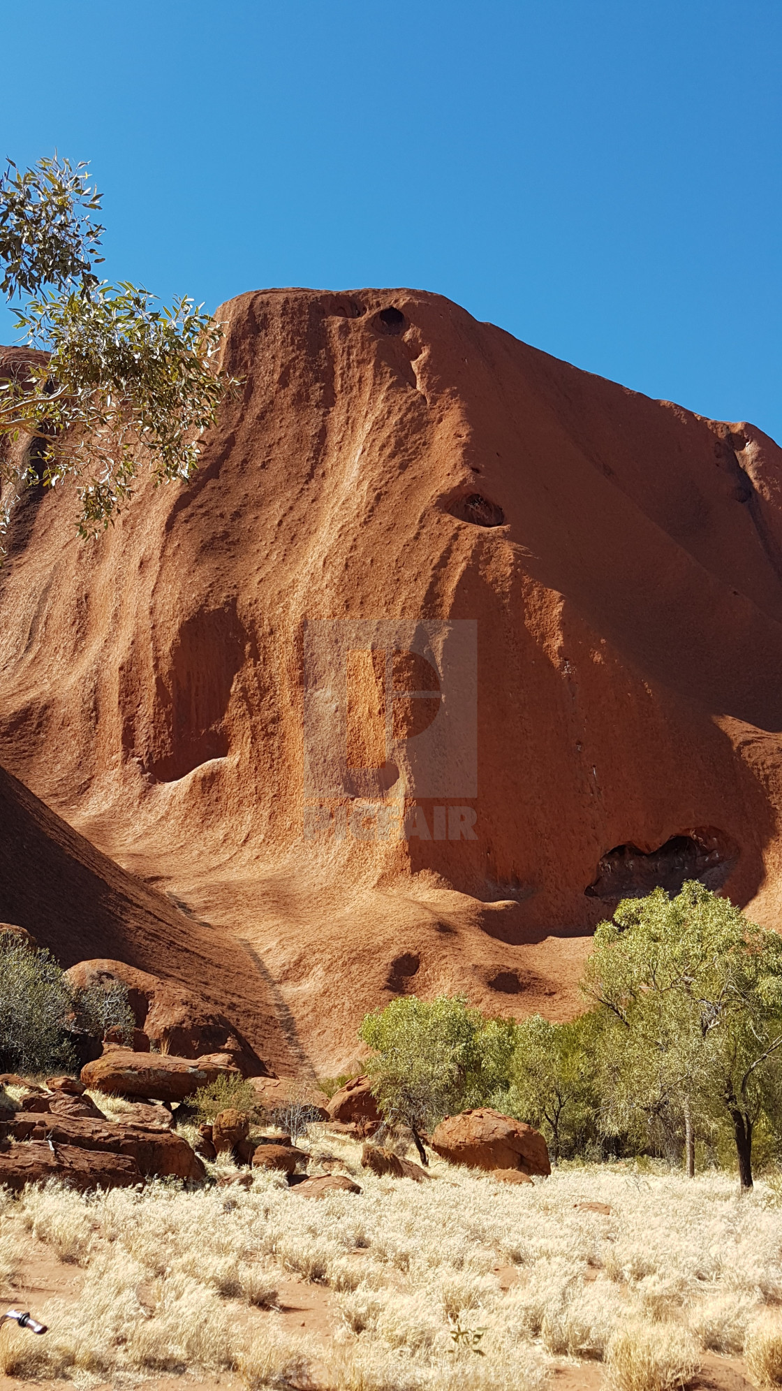 "Australia - Particolare di Ayers Rock" stock image