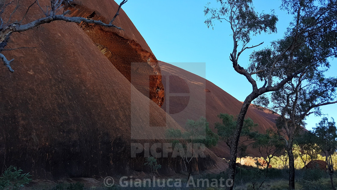 "Australia - Scorcio di Ayers Rock" stock image