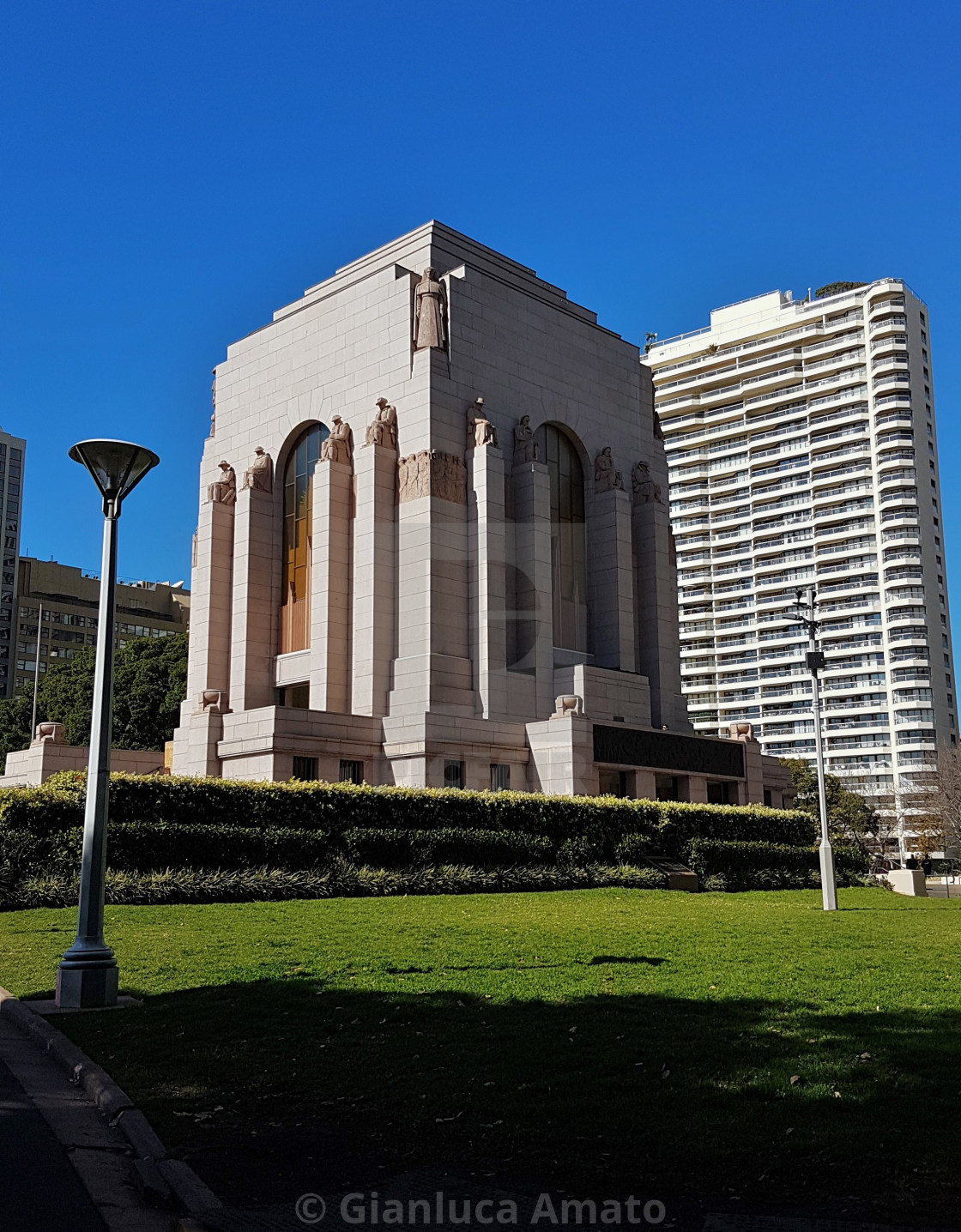 "Sydney - Scorcio dell'Anzac Memorial" stock image