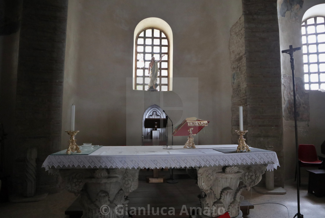 "Benevento - Altare di Santa Sofia" stock image