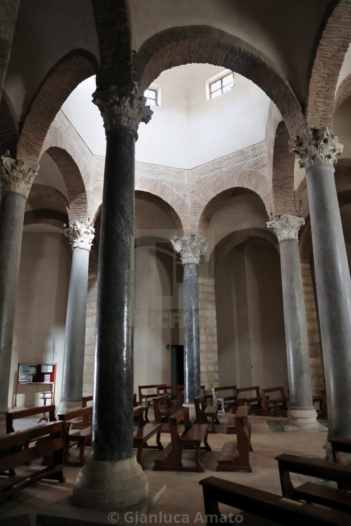 "Benevento - Colonne di Santa Sofia" stock image