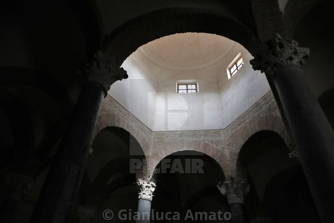 "Benevento - Tamburo di Santa Sofia" stock image