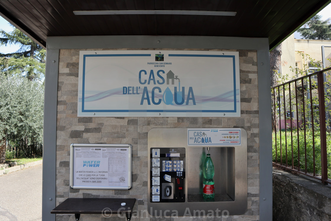 "Benevento - Casa dell'acqua" stock image