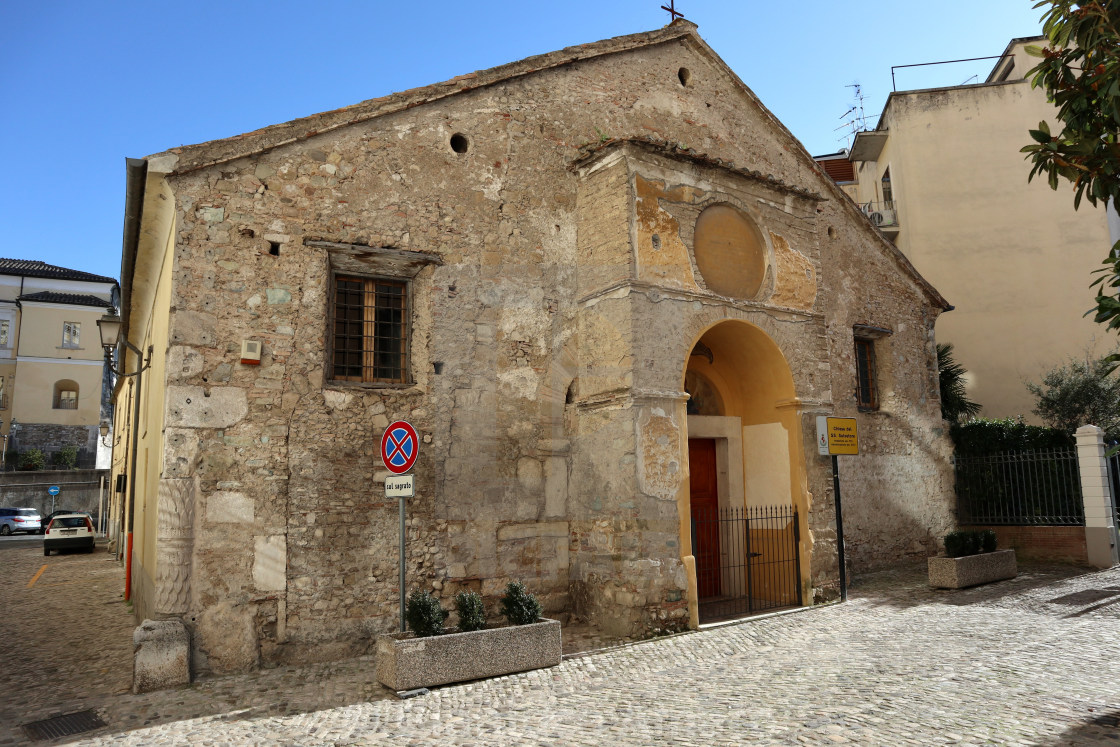 "Benevento - Chiesa del Santissimo Salvatore" stock image