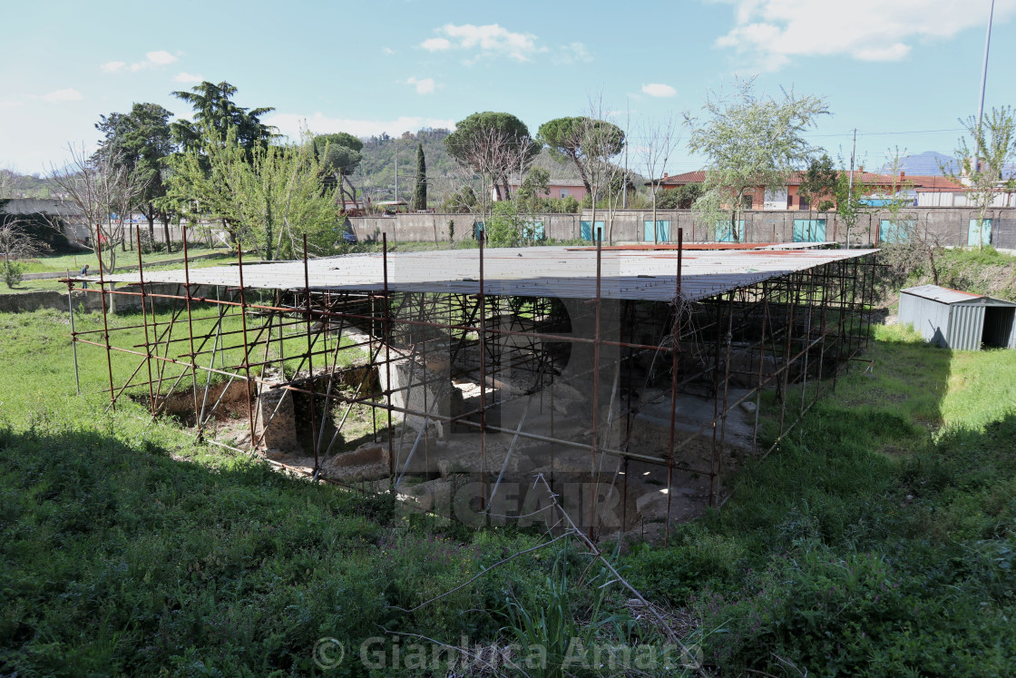 "Benevento - Ruderi dell'anfiteatro romano" stock image