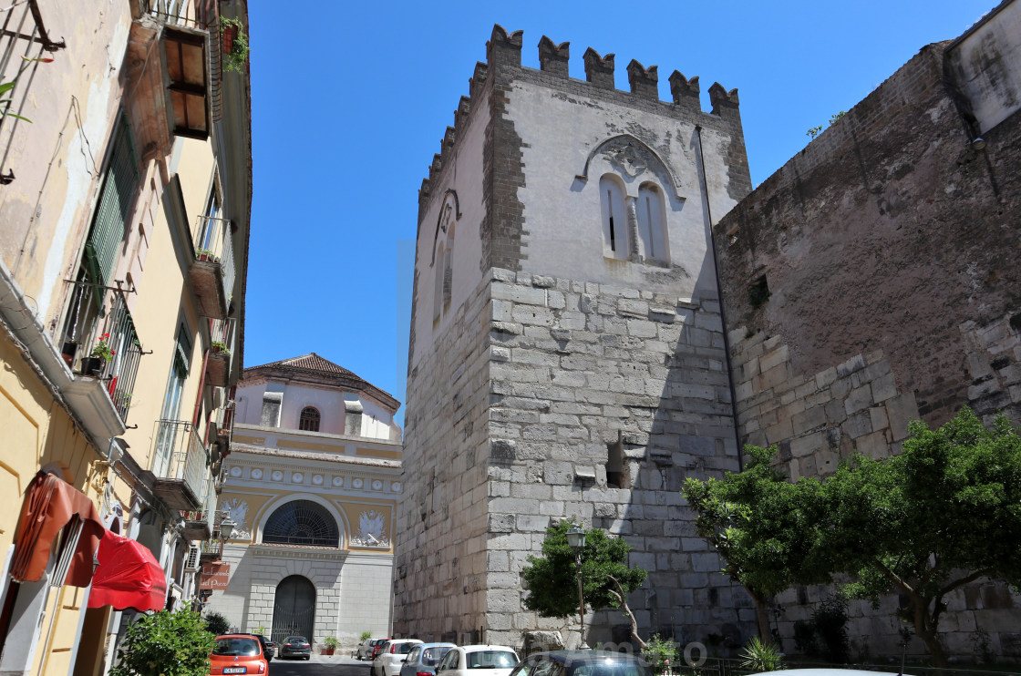 "Capua - Castello dei Principi Normanni" stock image