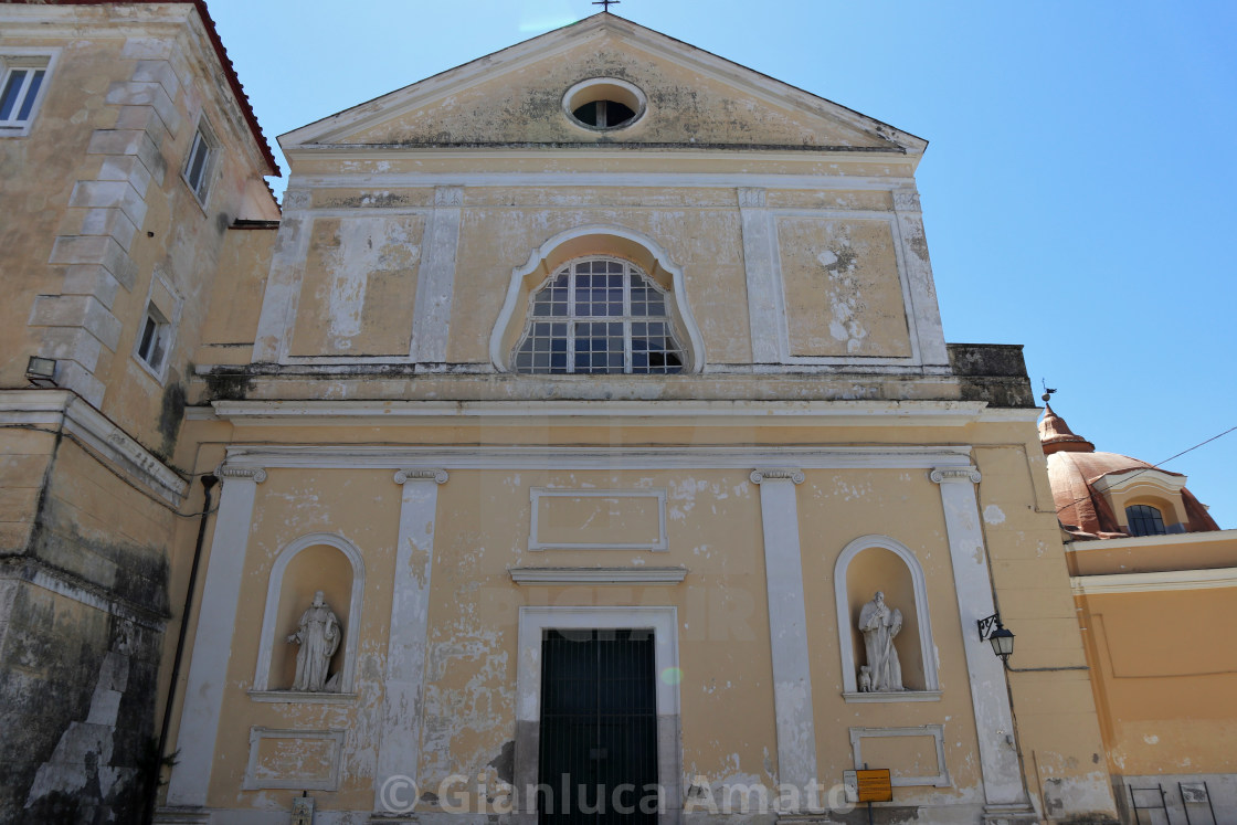 "Capua - Chiesa di Montevergine" stock image