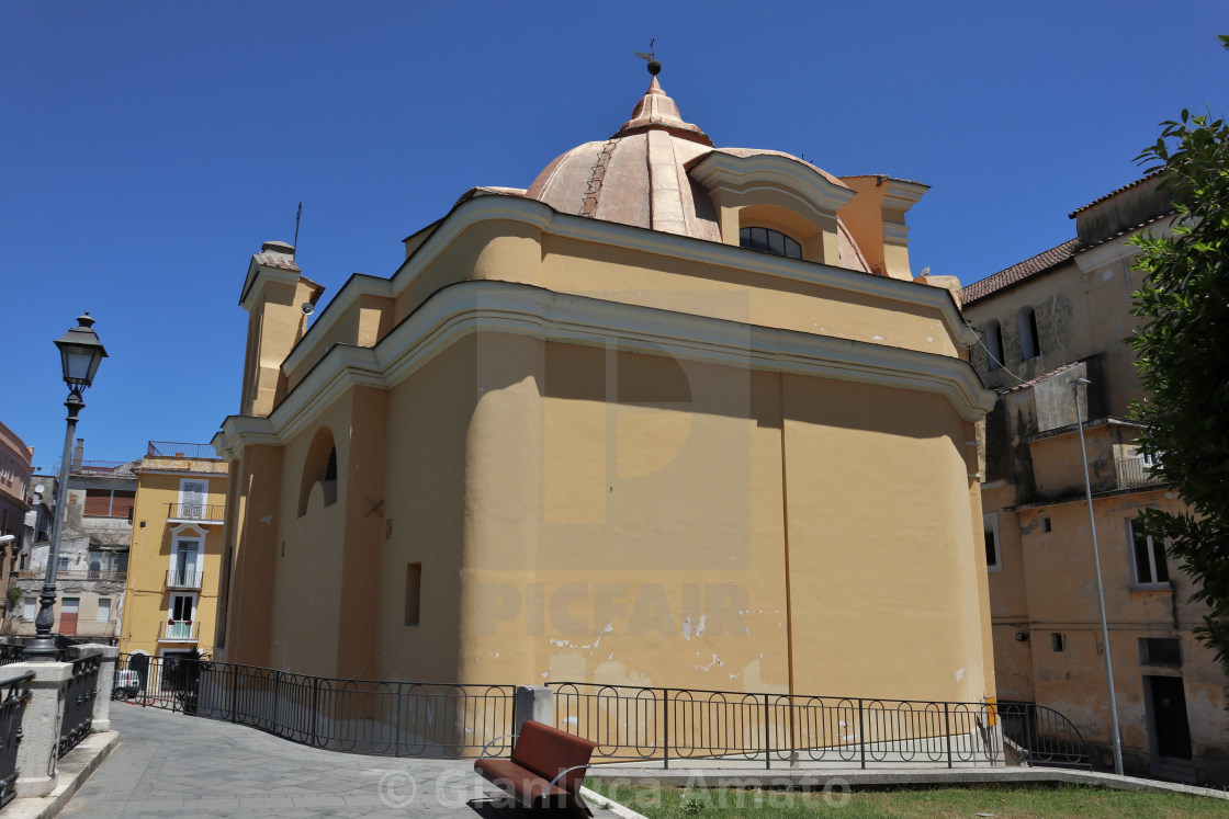 "Capua - Chiesa di Santa Maria delle Grazie" stock image