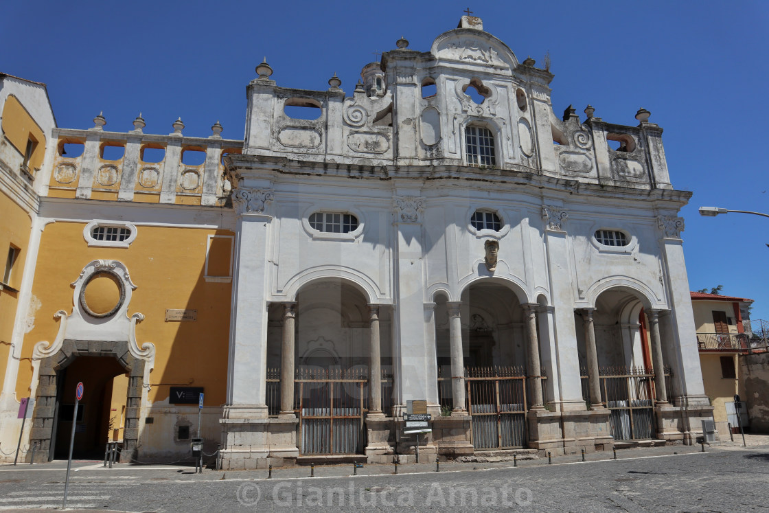 "Capua - Chiesa di Santa Maria delle Monache" stock image