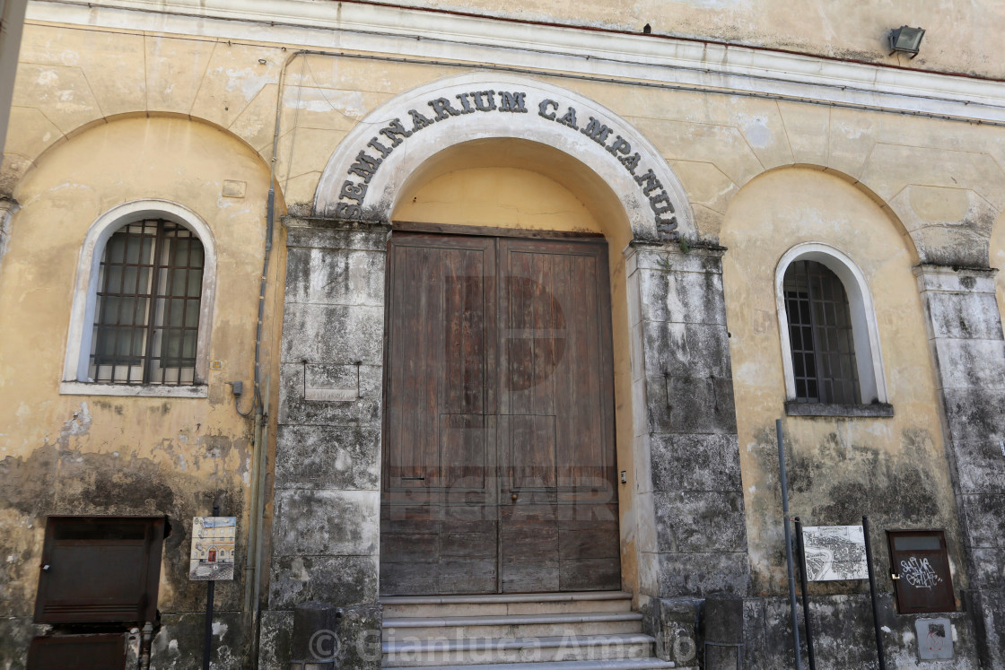 "Capua - Seminario Campano" stock image