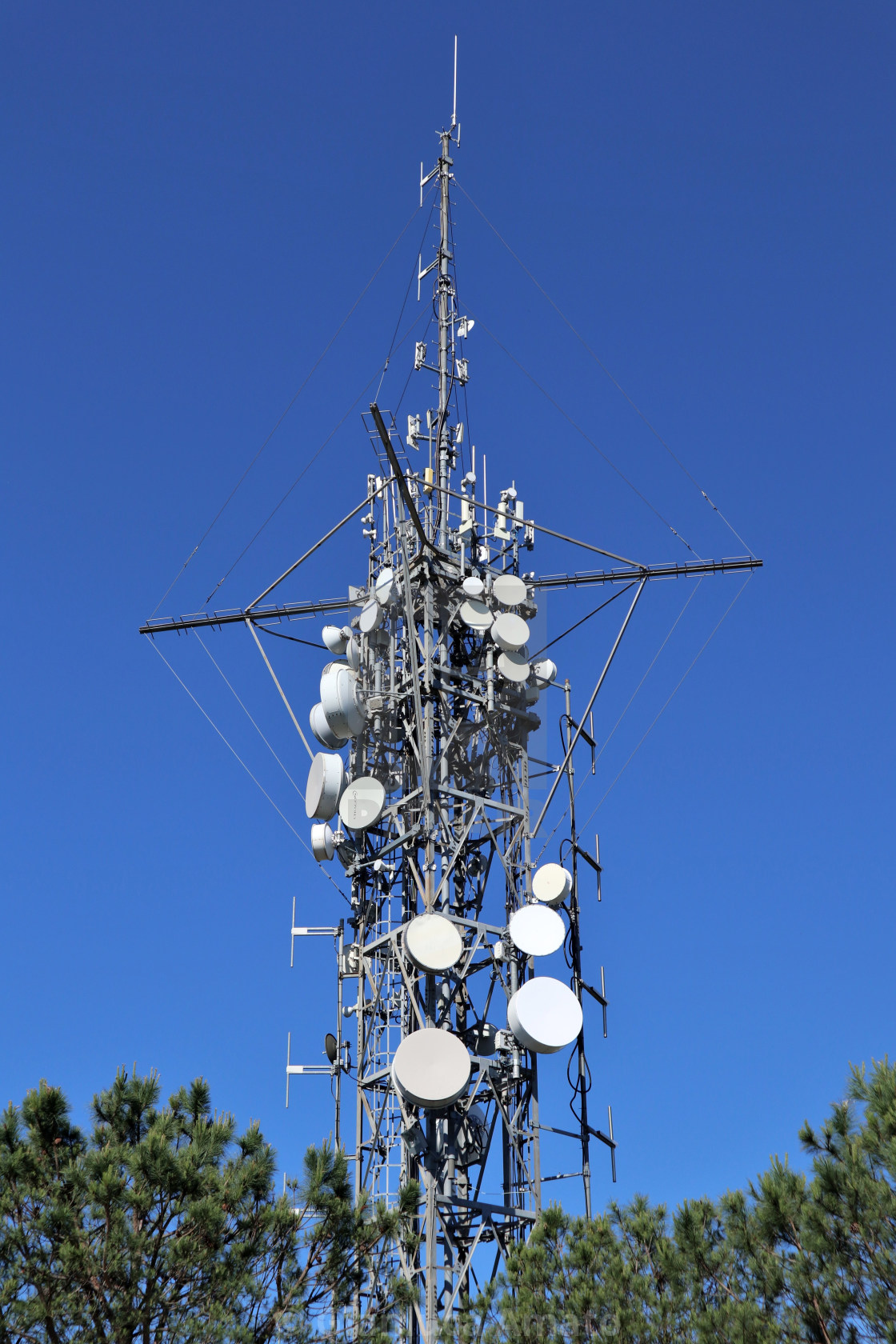 "Maddaloni - Antenne al Santuario di San Michele" stock image