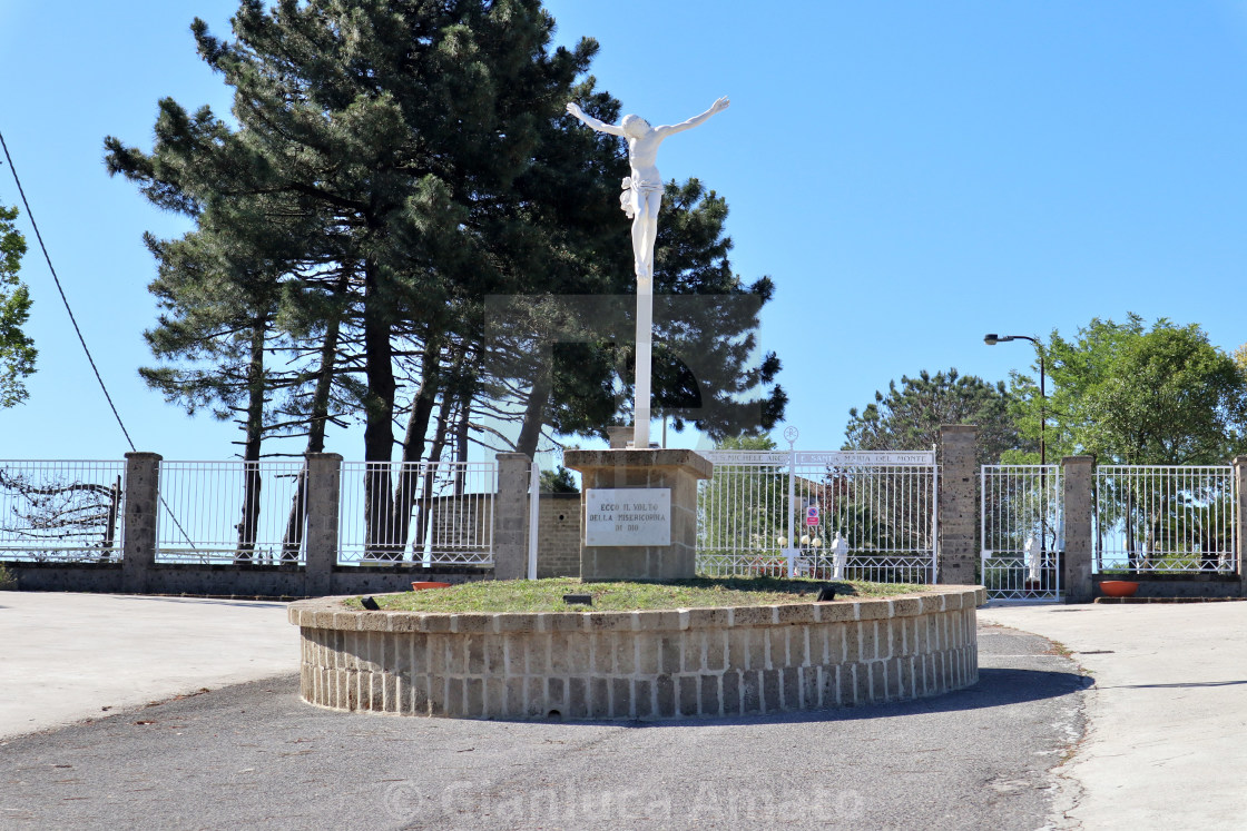 "Maddaloni - Piazzale del Santuario di San Michele" stock image