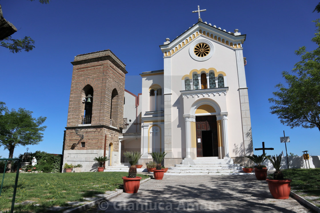 "Maddaloni - Santuario di San Michele e Santa Maria del Monte" stock image