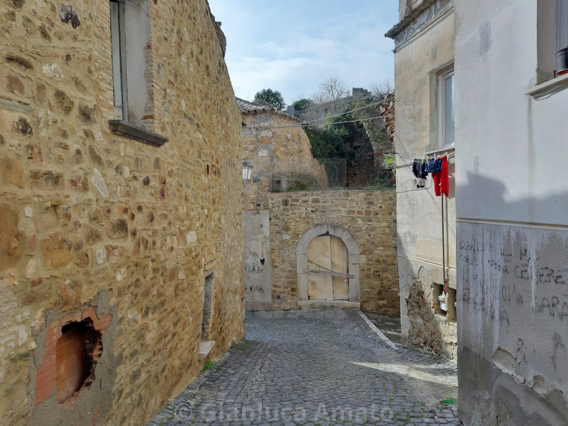 "Paduli - Abitazioni nel borgo fantasma" stock image