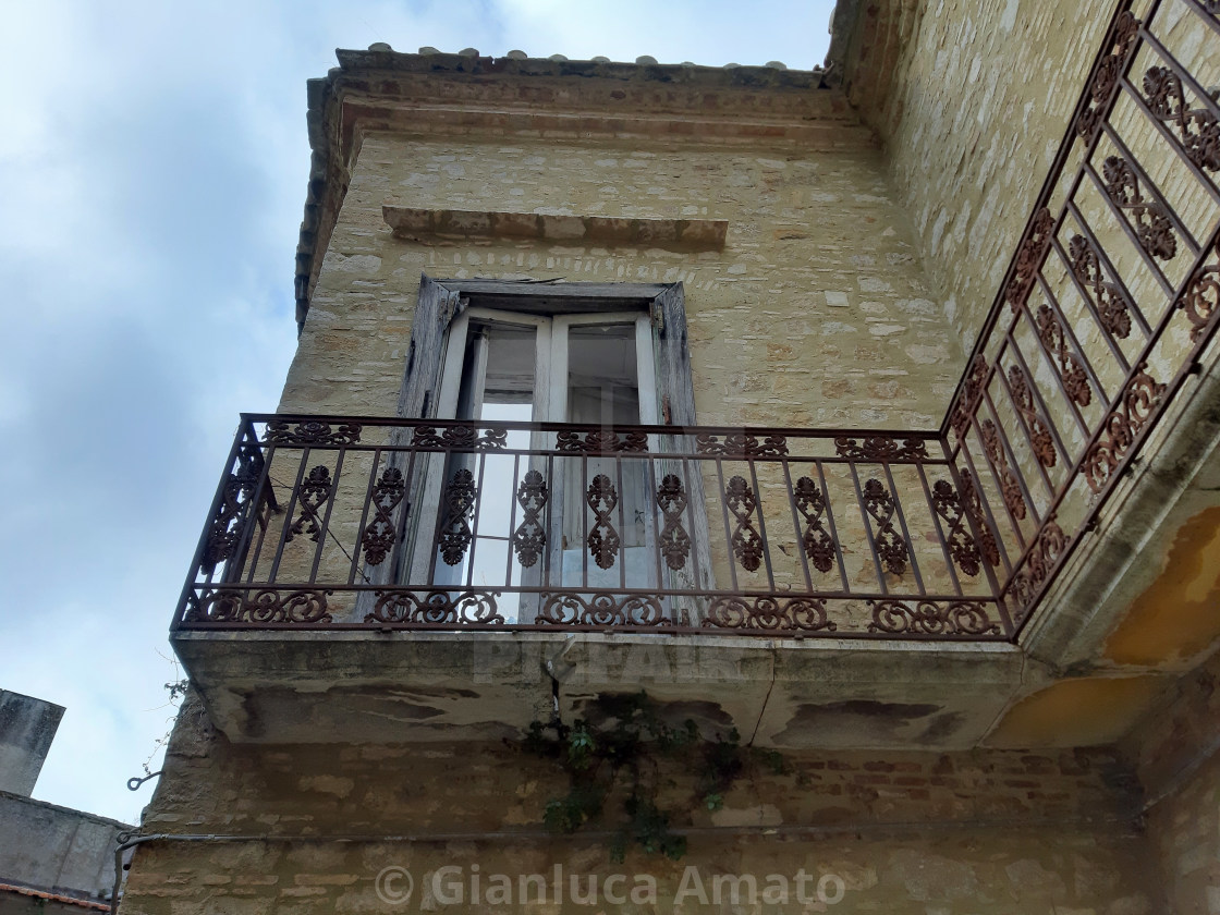 "Paduli - Balcone del borgo fantasma" stock image