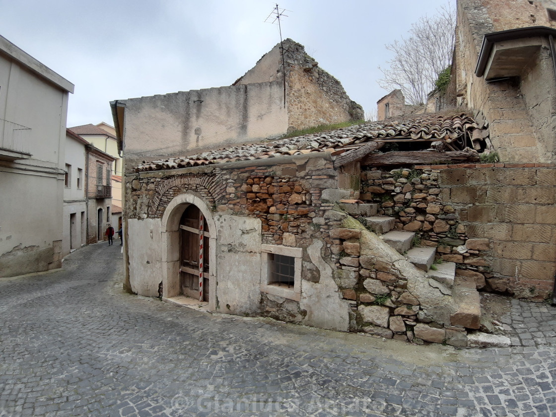 "Paduli - Casa del borgo fantasma" stock image