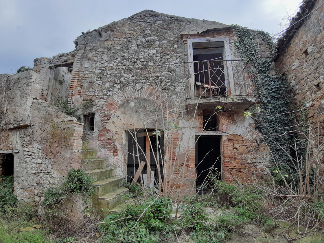 "Paduli - Casa diroccata al borgo fantasma" stock image