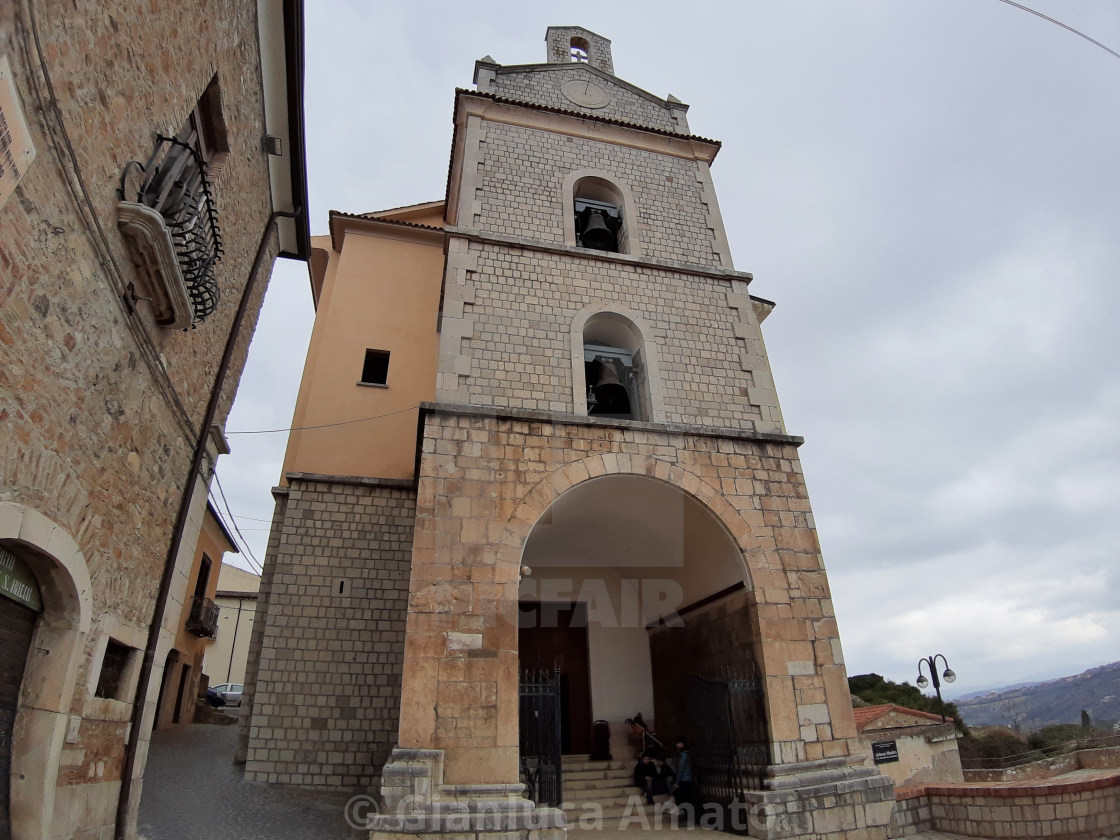 "Paduli - Chiesa di San Bartolomeo Apostolo" stock image