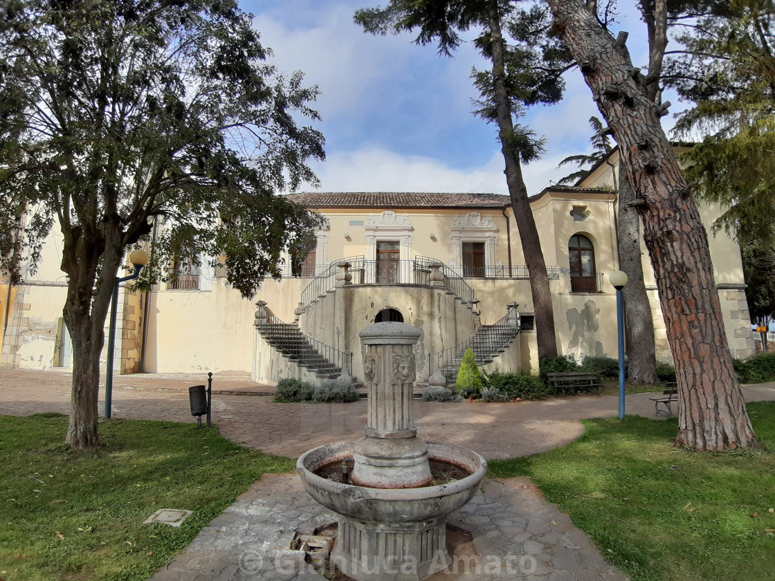 "Paduli - Fontana della Villa Comunale" stock image