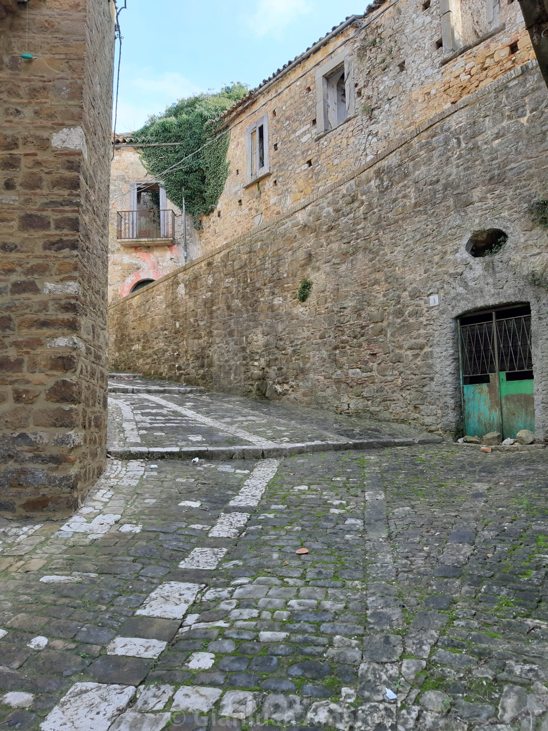 "Paduli - Vicolo al borgo vecchio" stock image