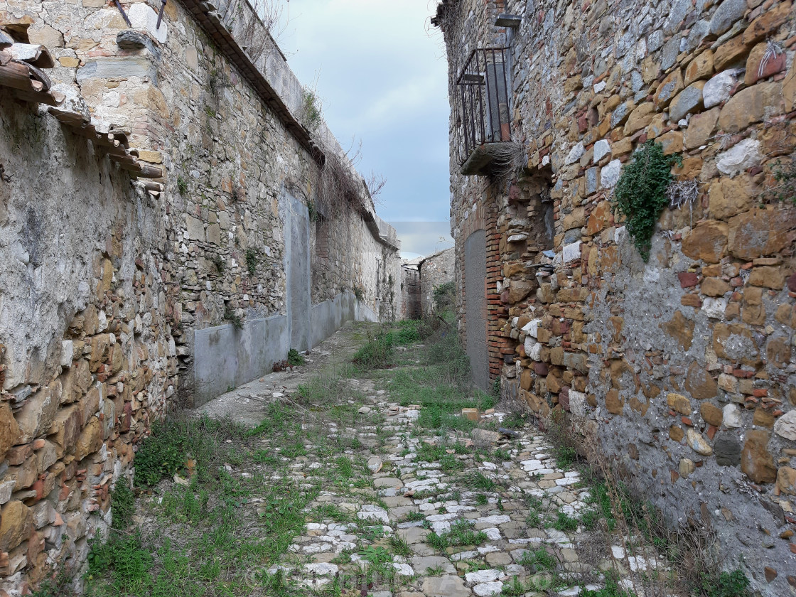 "Paduli - Vicolo al vecchio borgo" stock image