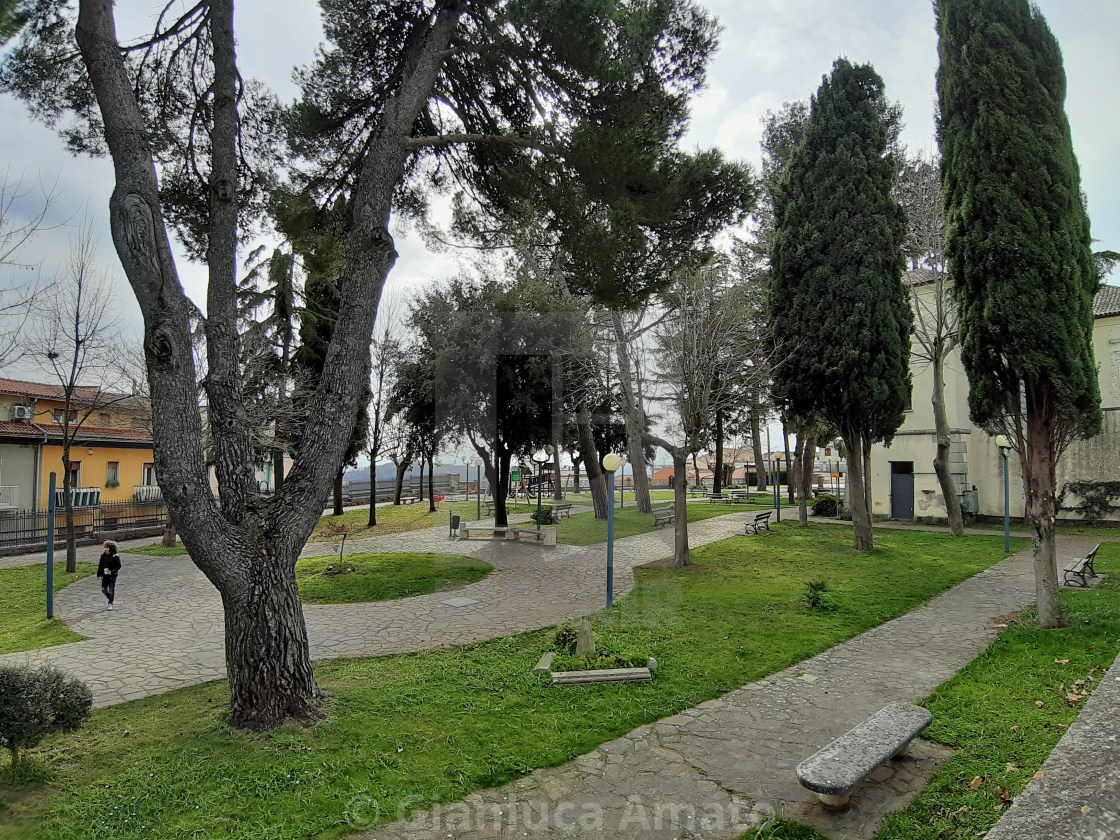 "Paduli - Villa Comunale" stock image