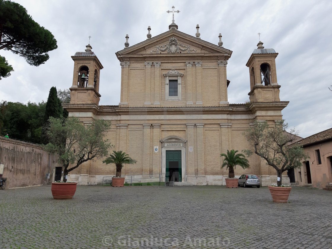 "Roma - Basilica di Santa Anastasia" stock image