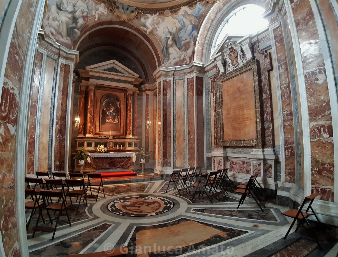 "Roma - Cappella laterale di Santa Sabina" stock image