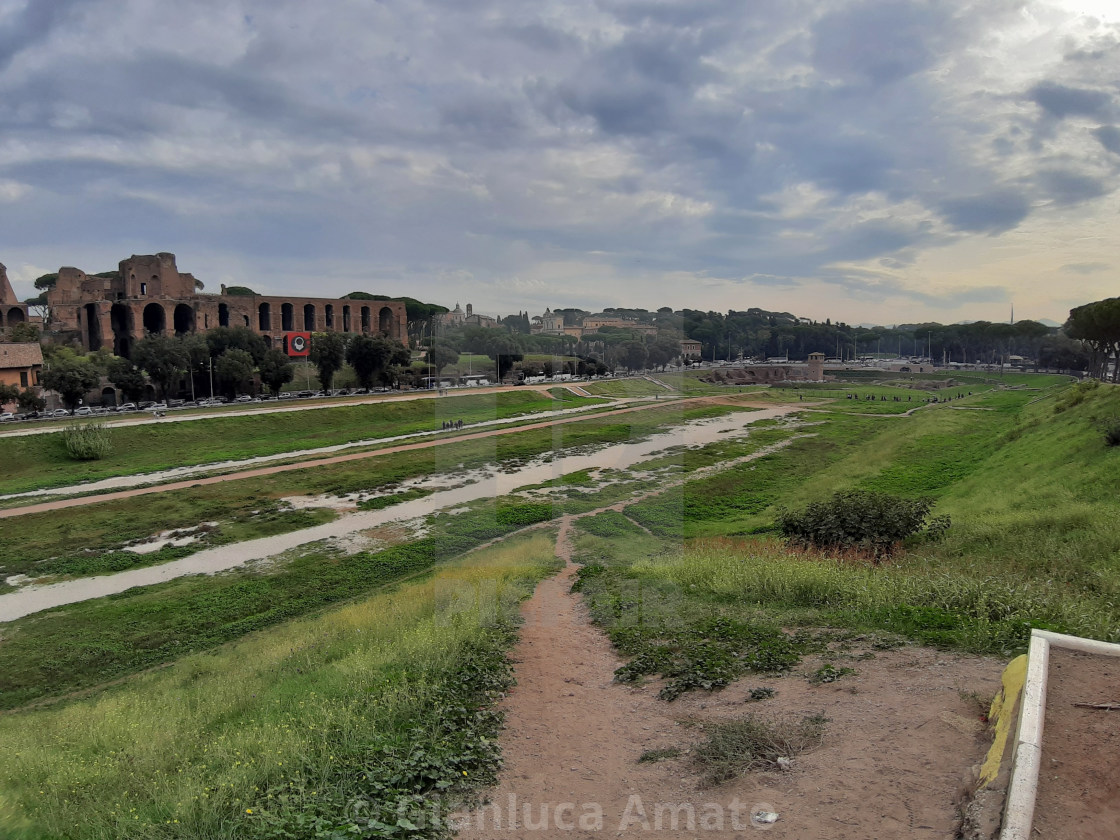 "Roma - Circo Massimo dal belvedere" stock image