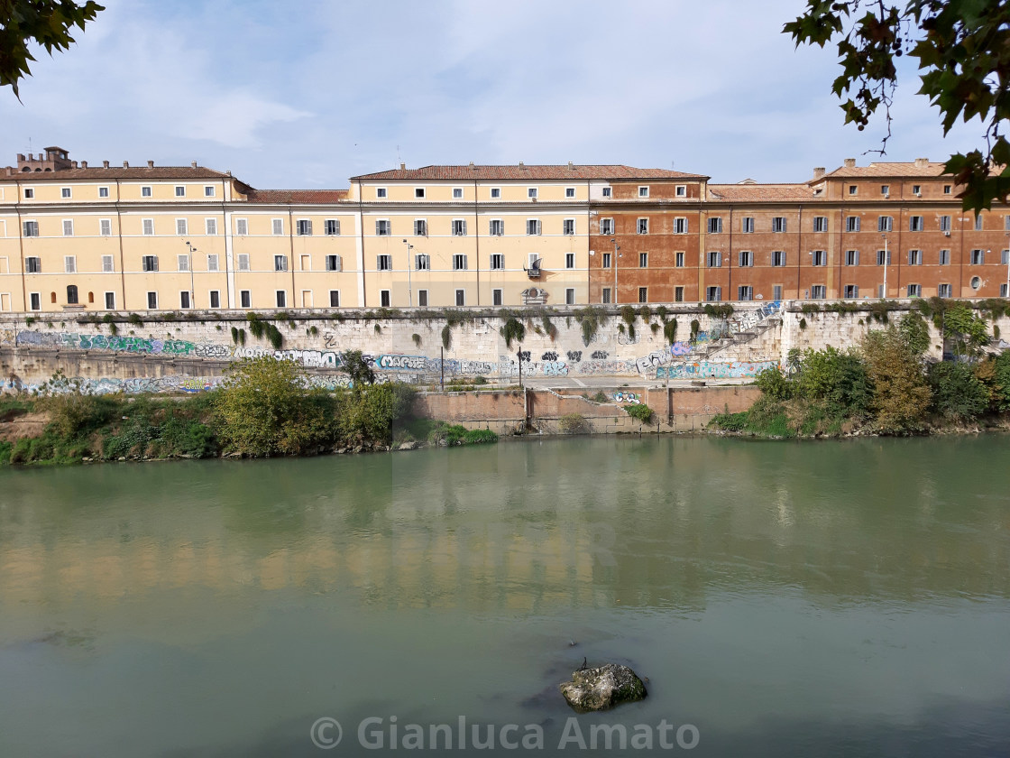 "Roma - Complesso di San Michele a Ripa Grande" stock image