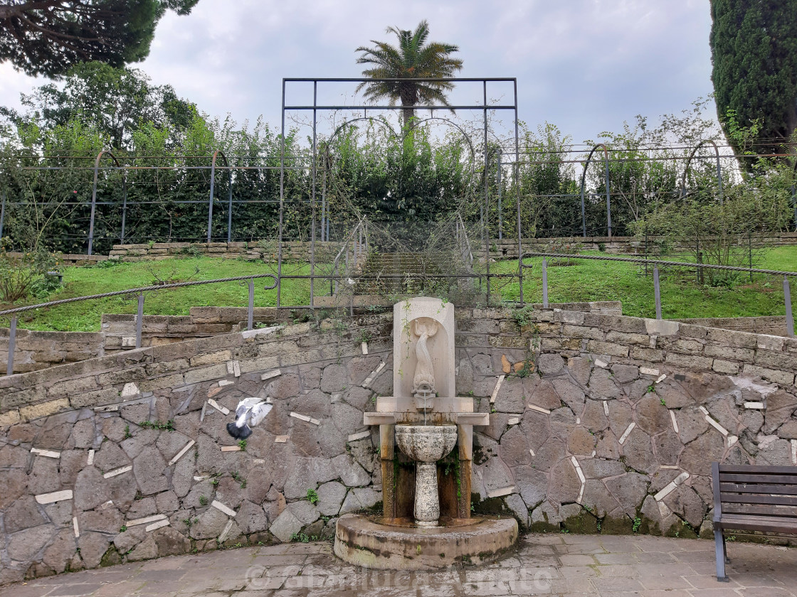 "Roma - Fontanella del roseto" stock image