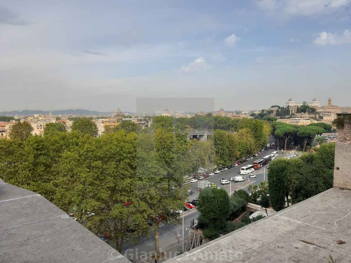 "Roma - Panorama dall'Aventino" stock image