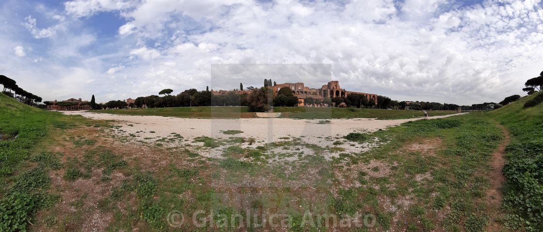 "Roma - Panoramica del Circo Massimo" stock image