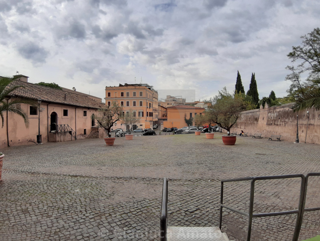 "Roma - Piazza di Santa Anastasia" stock image