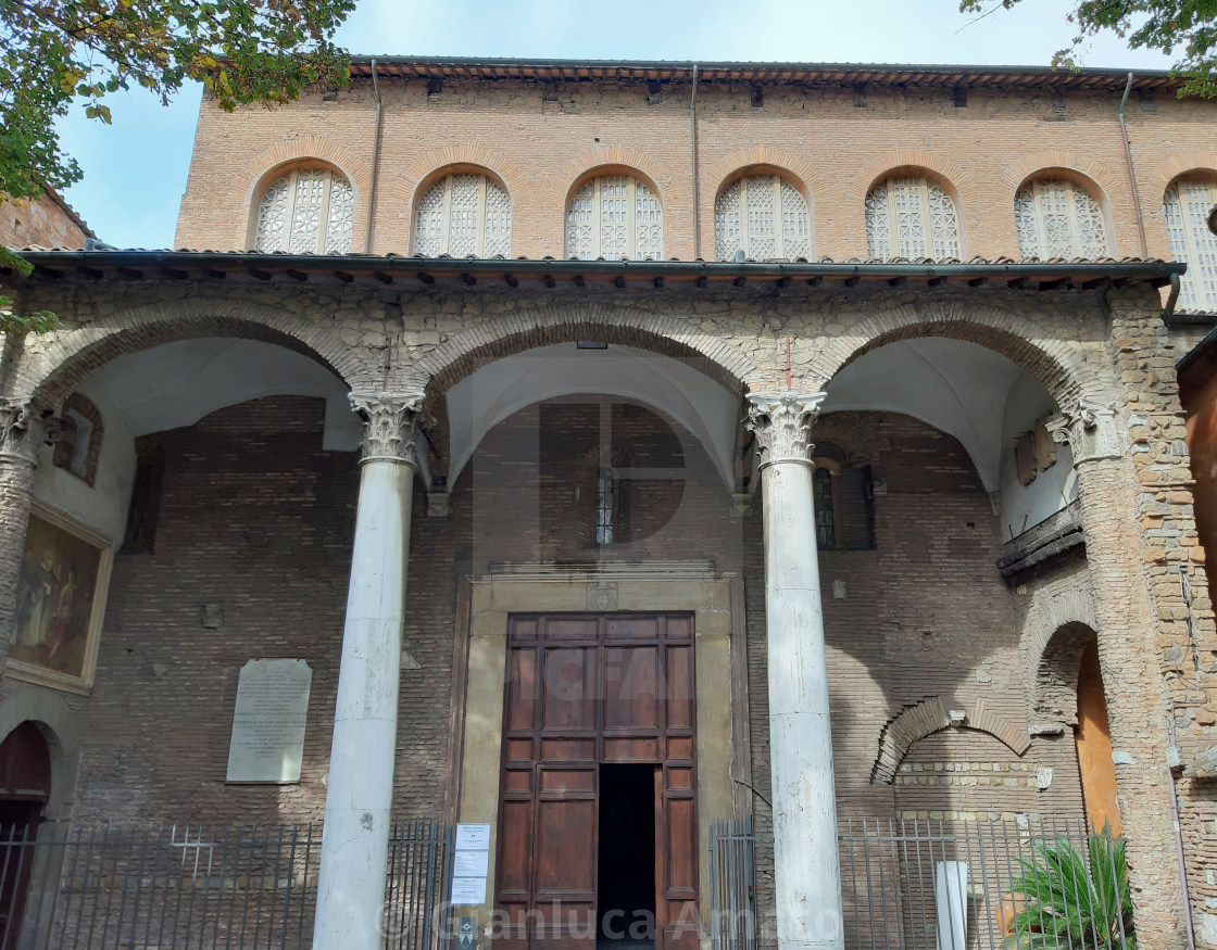 "Roma - Portico di Santa Sabina all'Aventino" stock image