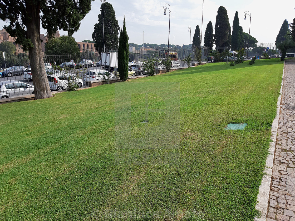 "Roma - Prato del roseto" stock image