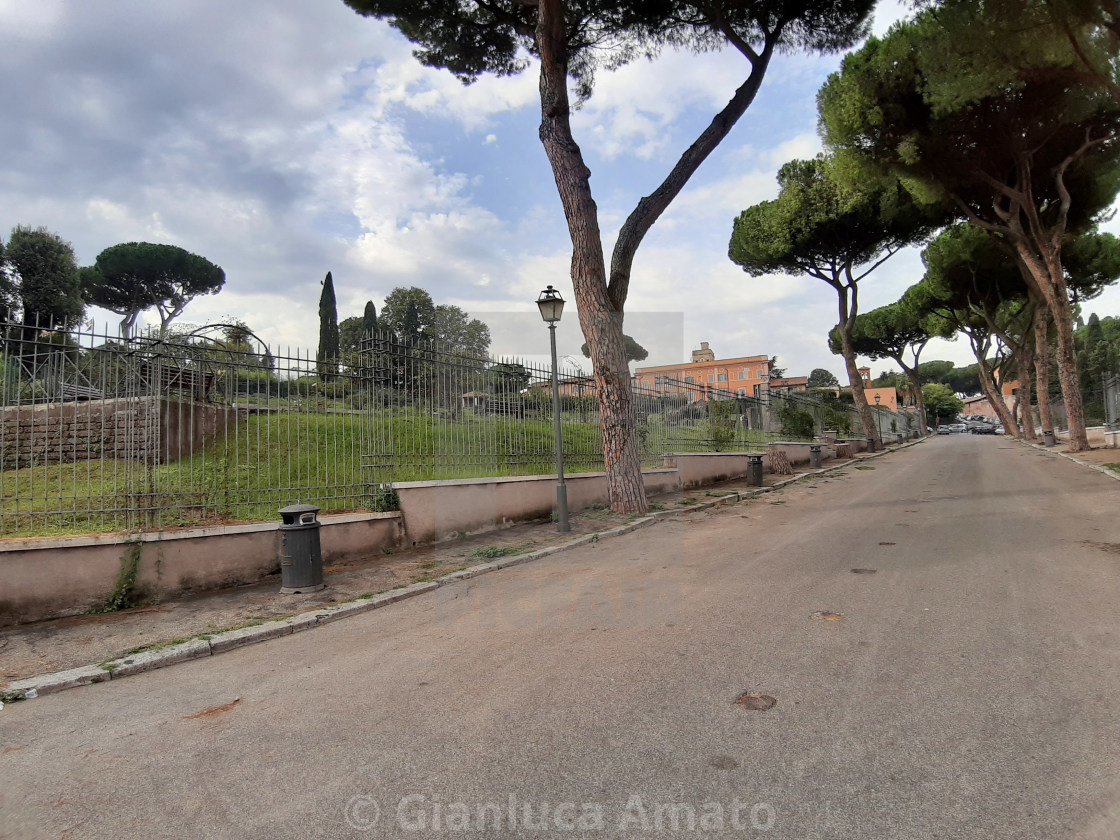 "Roma - Roseto da Via di Valle Murcia" stock image