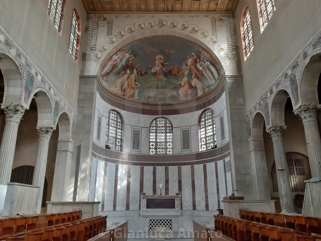 "Roma - Schola Cantorum della Basilica di Santa Sabina" stock image