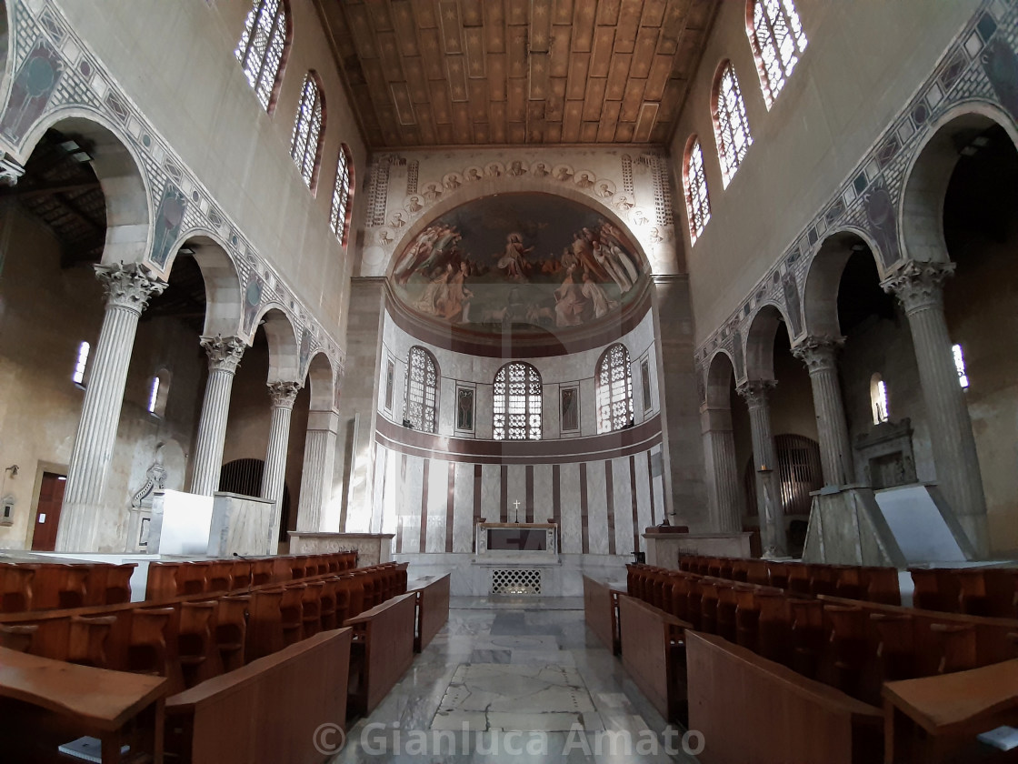 "Roma - Schola Cantorum di Santa Sabina" stock image