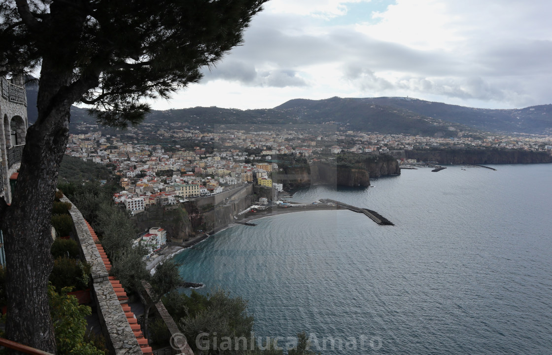 "Scorcio panoramico da Vico Equense" stock image