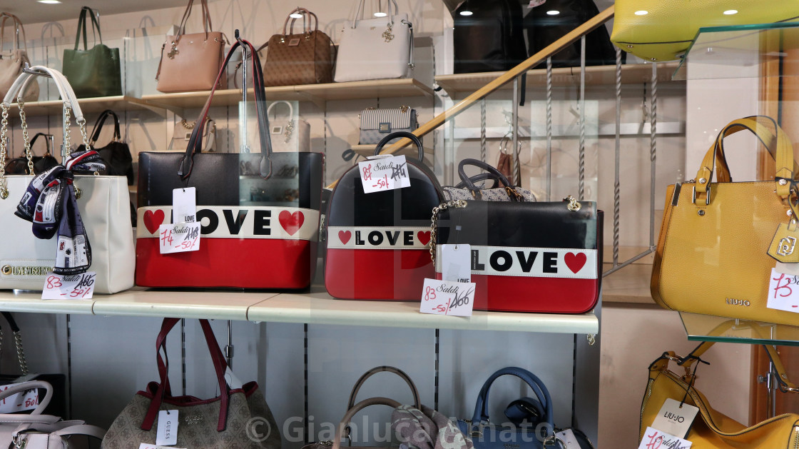 "Sorrento - Borse per San Valentino" stock image