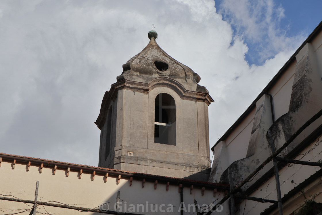 "Sorrento - Campanile di San Francesco" stock image