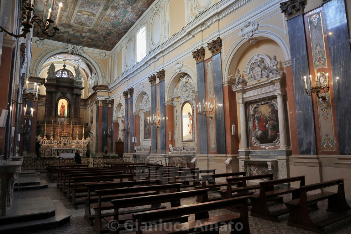 "Sorrento - Scorcio della chiesa dell'Annunziata" stock image