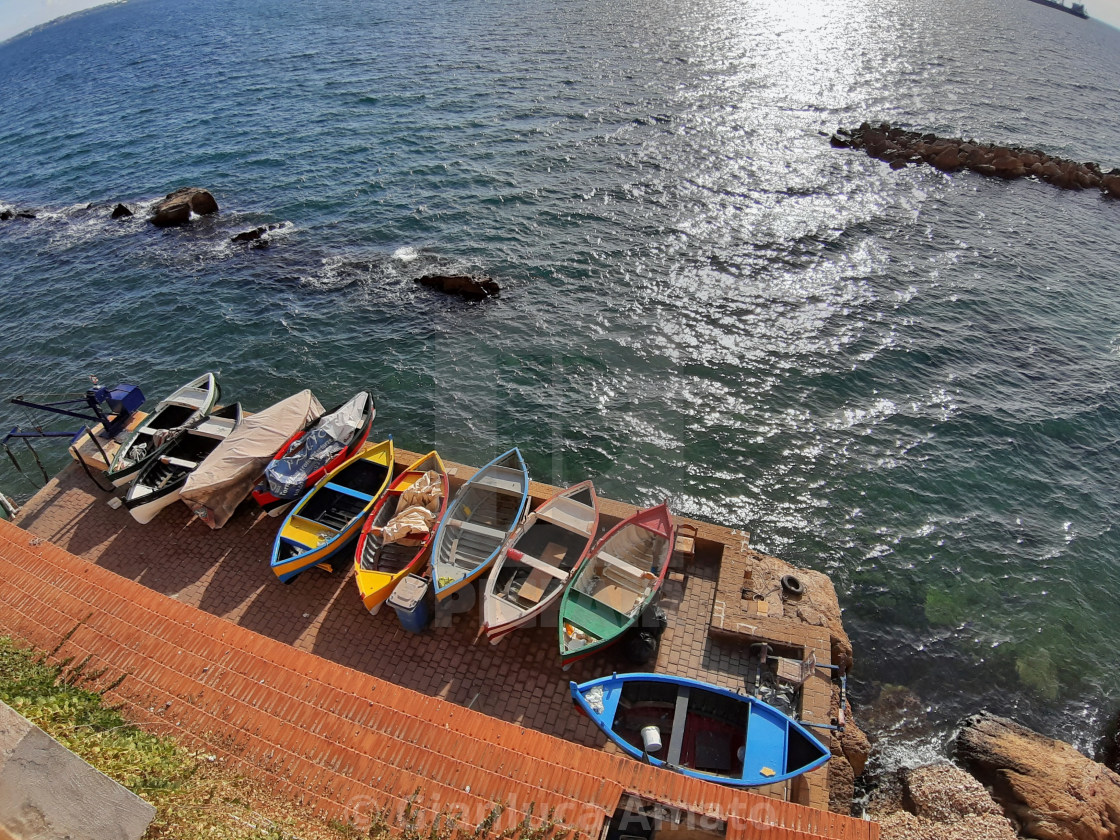 "Taranto - Barche del Palio" stock image