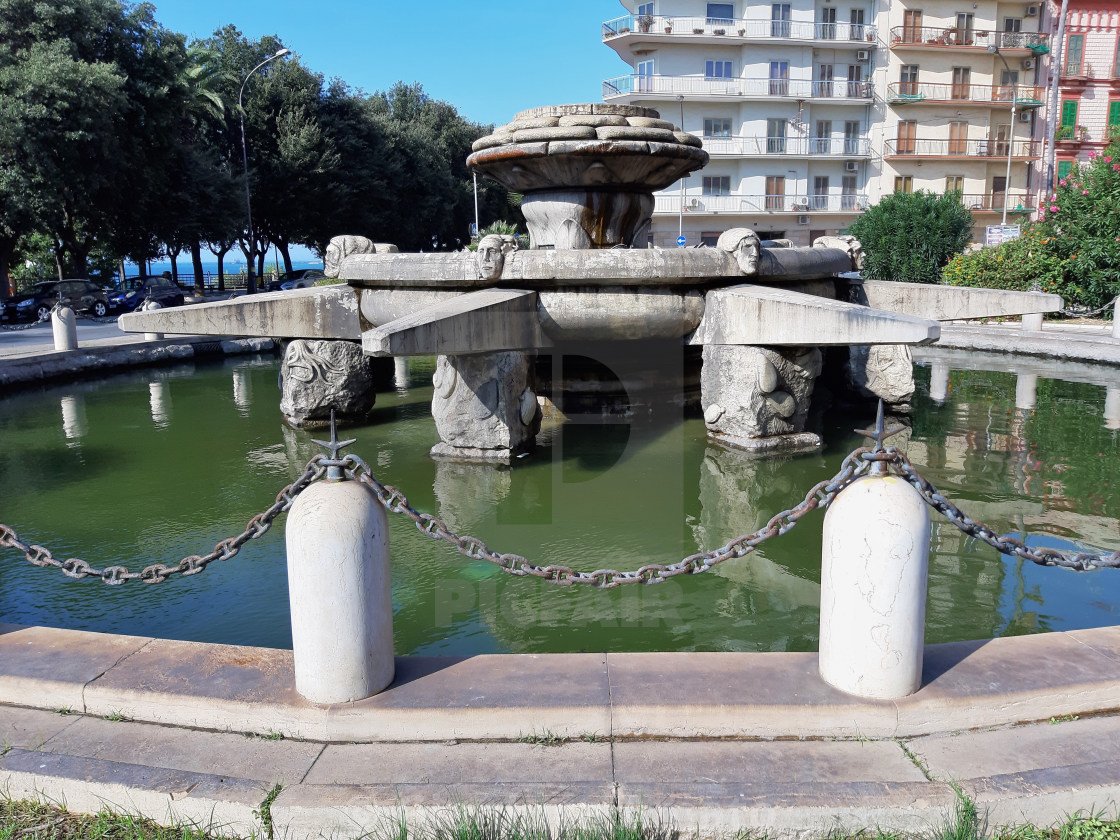 "Taranto - Fontana di Piazza Ebalia" stock image