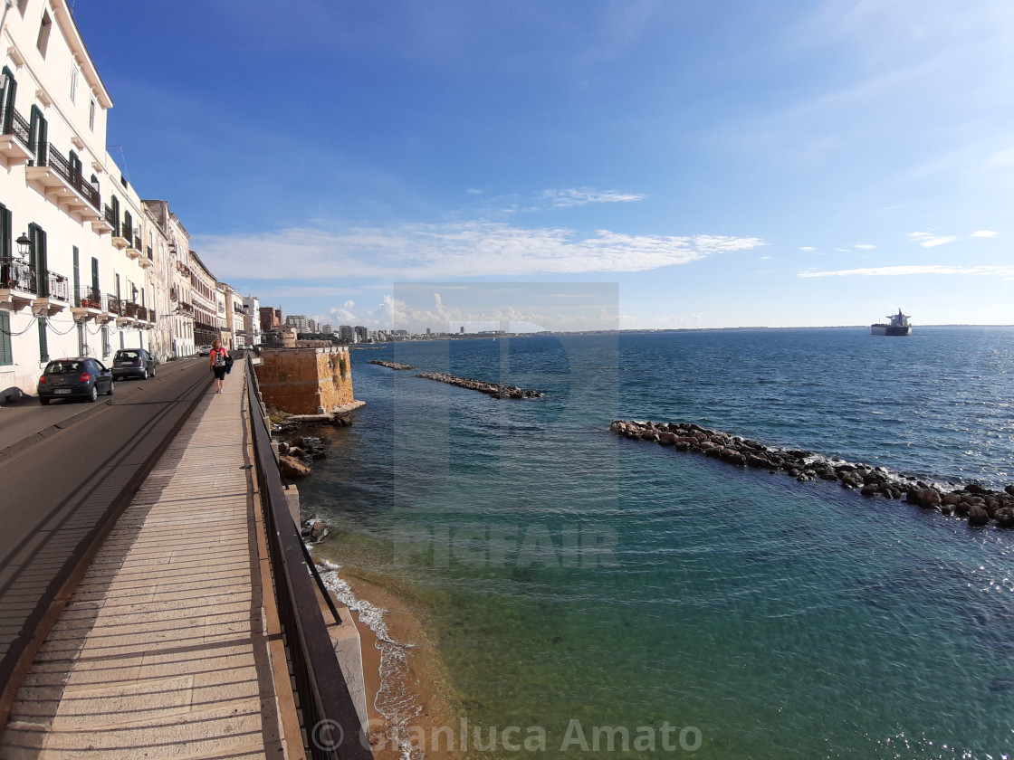 "Taranto - Lungomare Vittorio Emanuele II" stock image