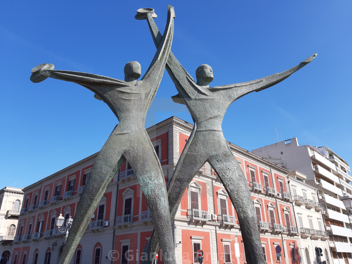 "Taranto - Monumento al Marinaio" stock image