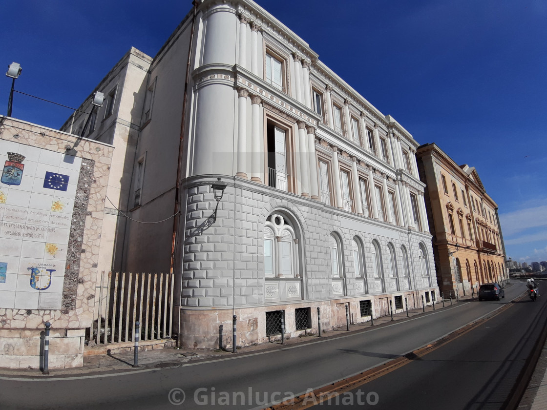 "Taranto - Palazzo Ciura" stock image